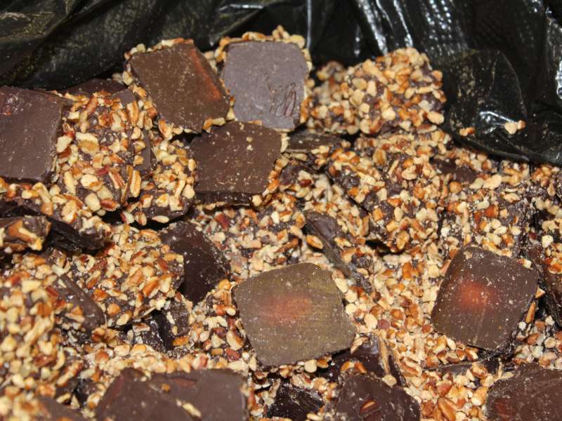 a bag of toffees