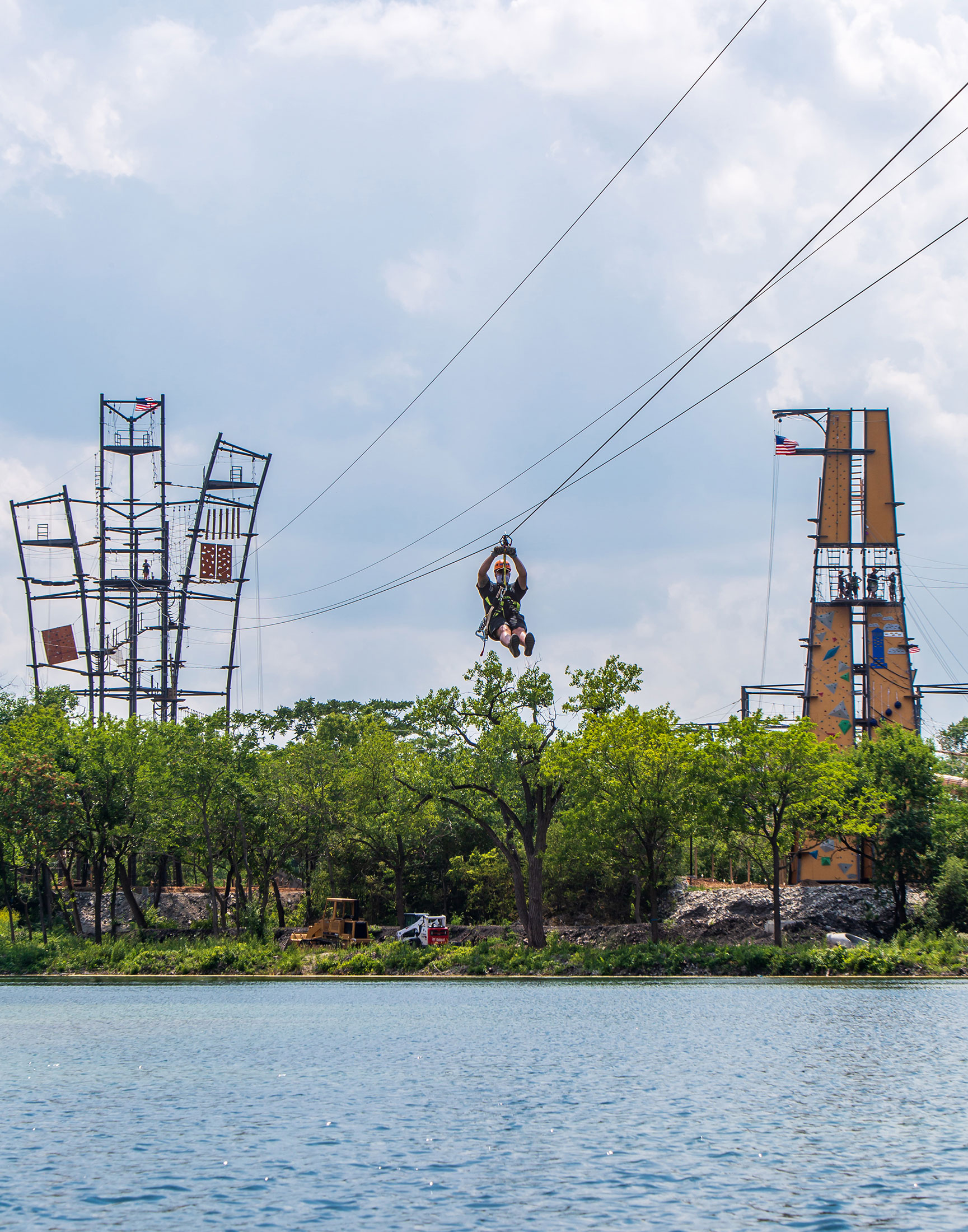 The Forge: Lemont Quarries The tri-state's largest aerial challenge course