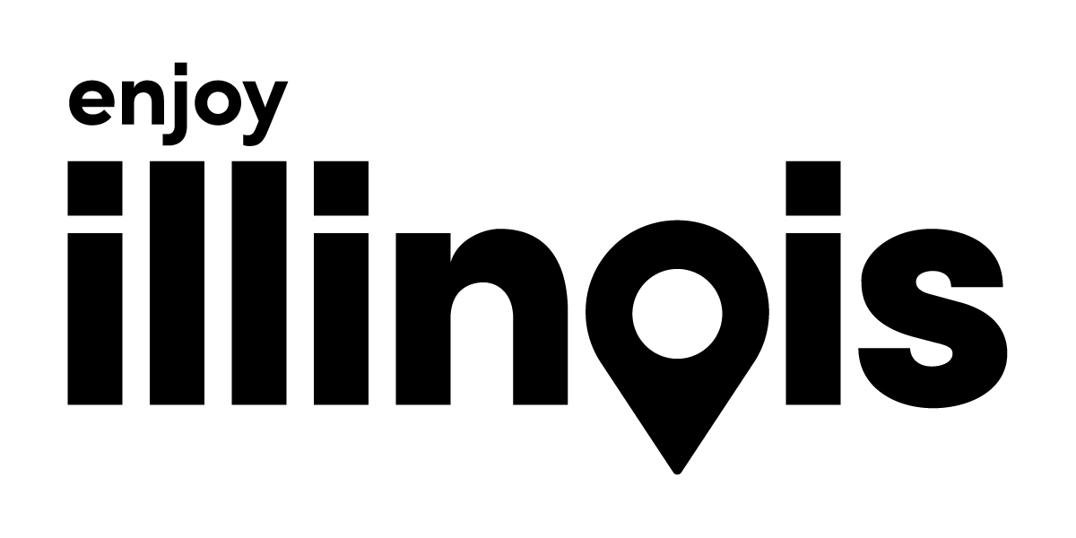 Enjoy Illinois logo - black