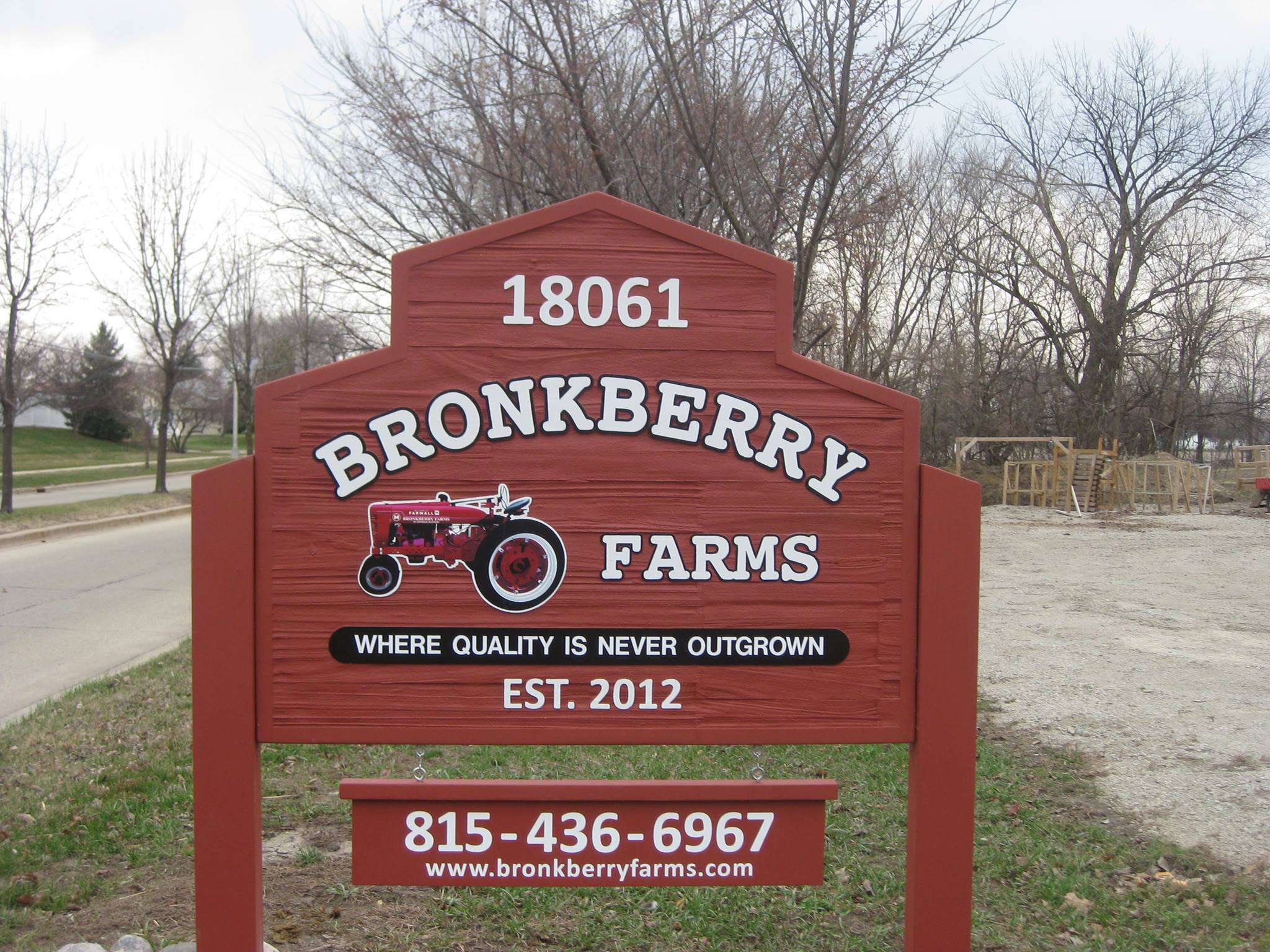Bronkberry Farms exterior and sign