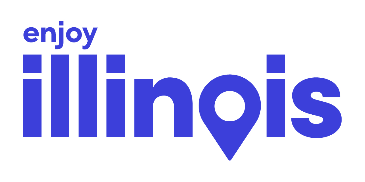 Enjoy Illinois logo - blue